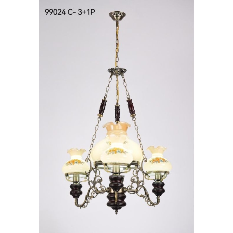 Lampu Gantung Betawi Klasik 4 Lampu