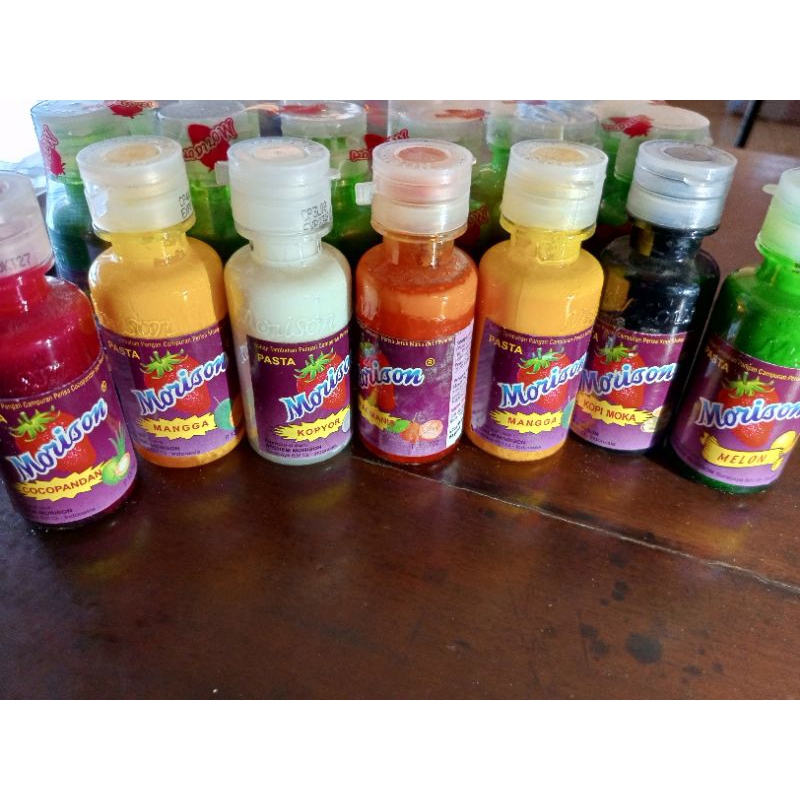 

Pasta Morison 50ml Aneka Rasa/ Perisa Pewarna Makanan Minuman