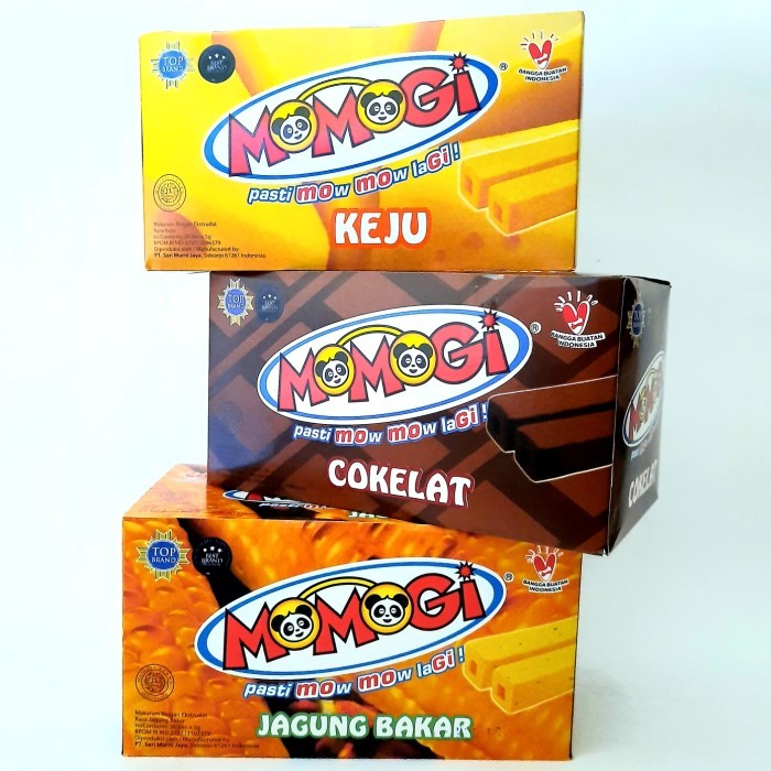 

KHUSUS BATAM/ MOMOGI STICK RASA COKELAT KEJU JAGUNG BAKAR ISI 10