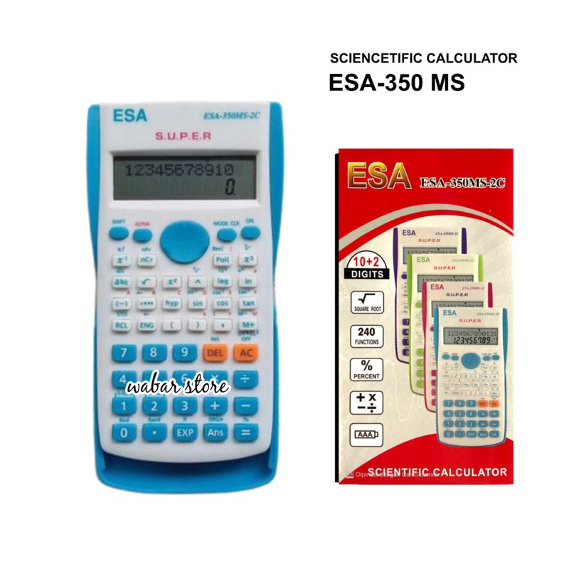 

Kalkulator SAINS Matematika ESA 350 MS