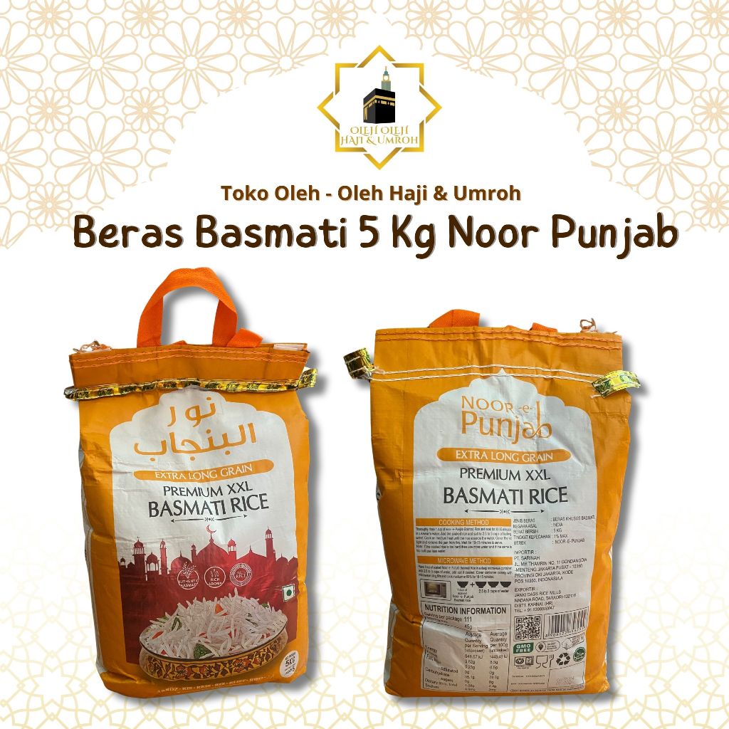 

BERAS BASMATI NOOR PUNJAB 5 KG