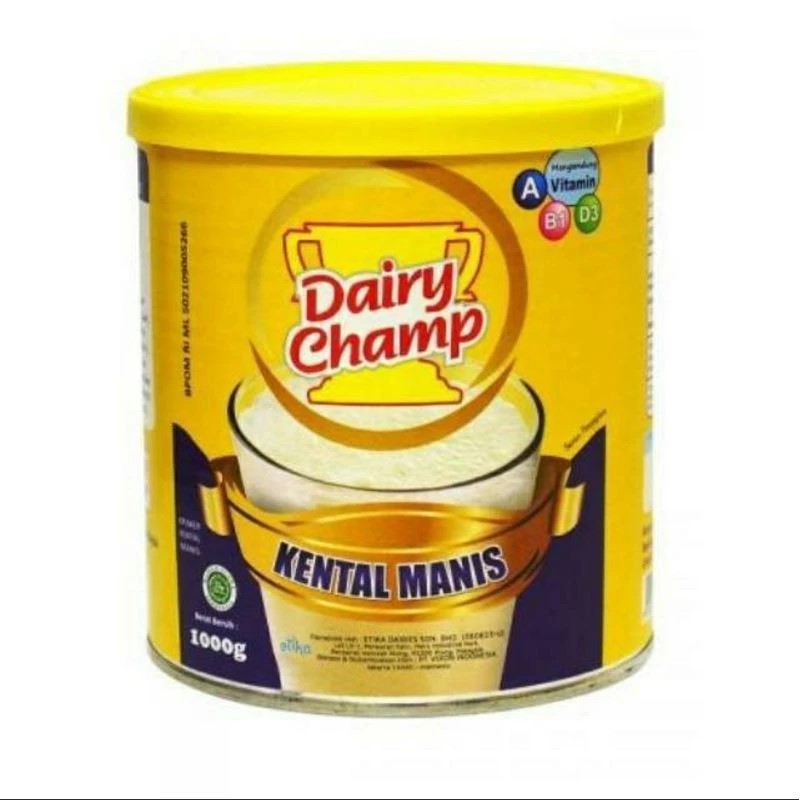

SUSU DAIRY CHAMP KALENG 1kg - Krimer Kental Manis