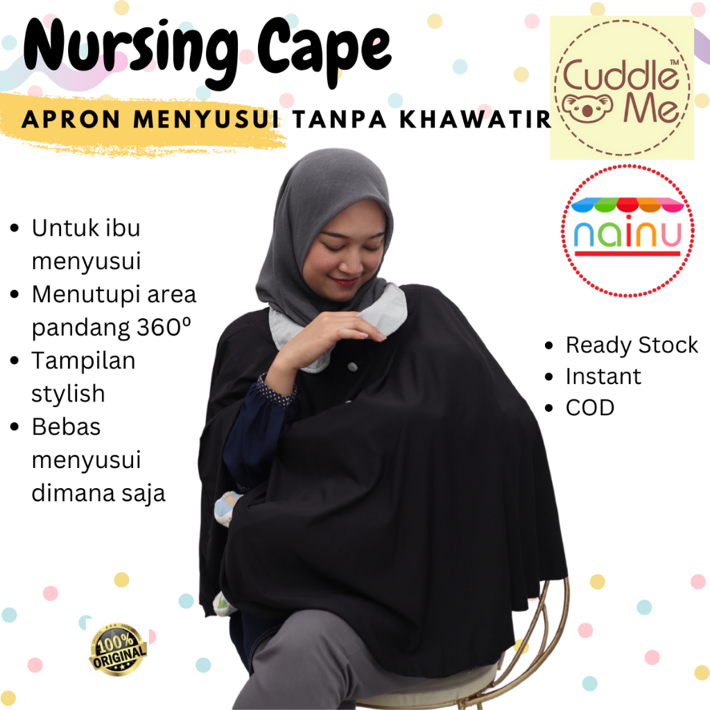 CuddleMe Nursing Cape APRON MENYUSUI CUDDLE ME