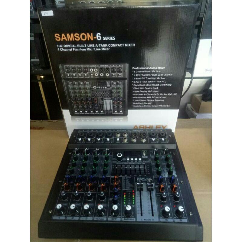 mixser ashley 6 chenl