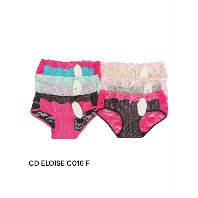 ￼CD Eloise C016 F / Celana dalam / Celana Dalam CD Wanita / Bahan Premium / pakaian dalam wanita