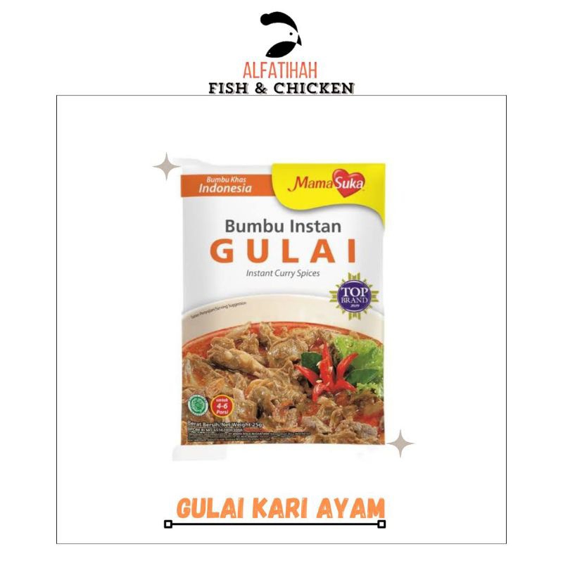 

Mamasuka Bumbu Instan Gulai Kari Ayam