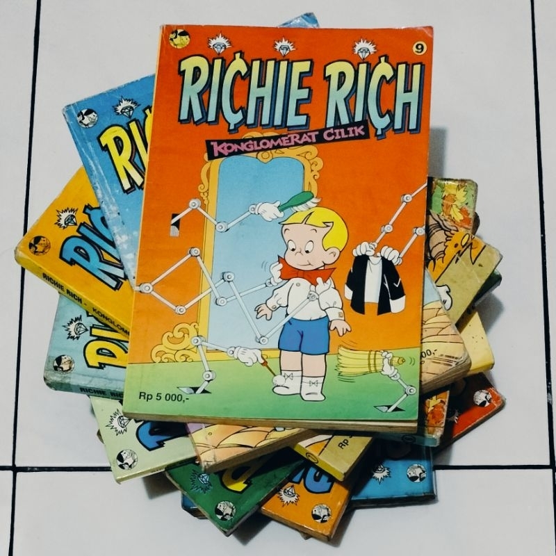 Komik RICHIE RICH 1-9 Lengkap