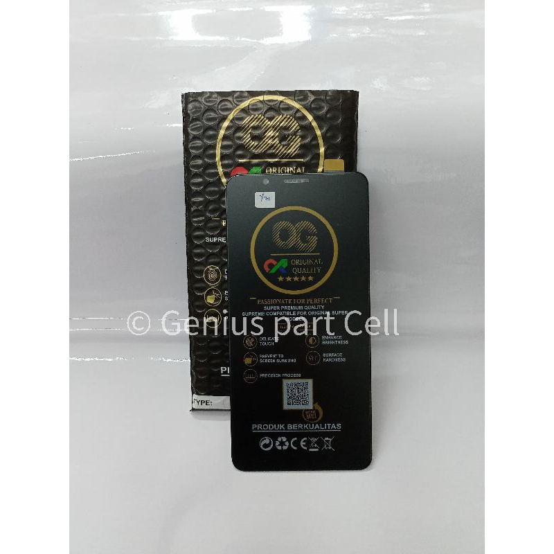LCD VIVO Y71 HITAM/PUTIH OG