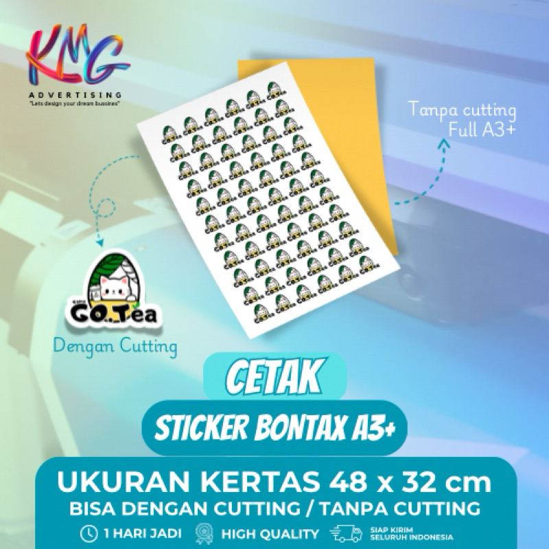

Stiker Bontax A3+ / Label Makanan / Label Minuman / Stiker Kemasan