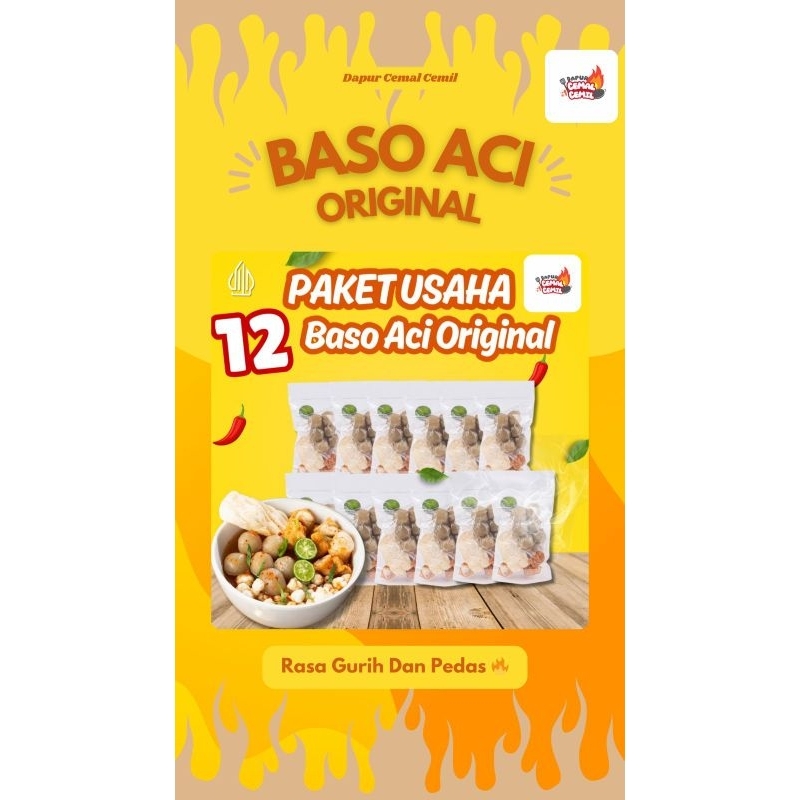 

Baso Aci Original Paket 12 Bungkus