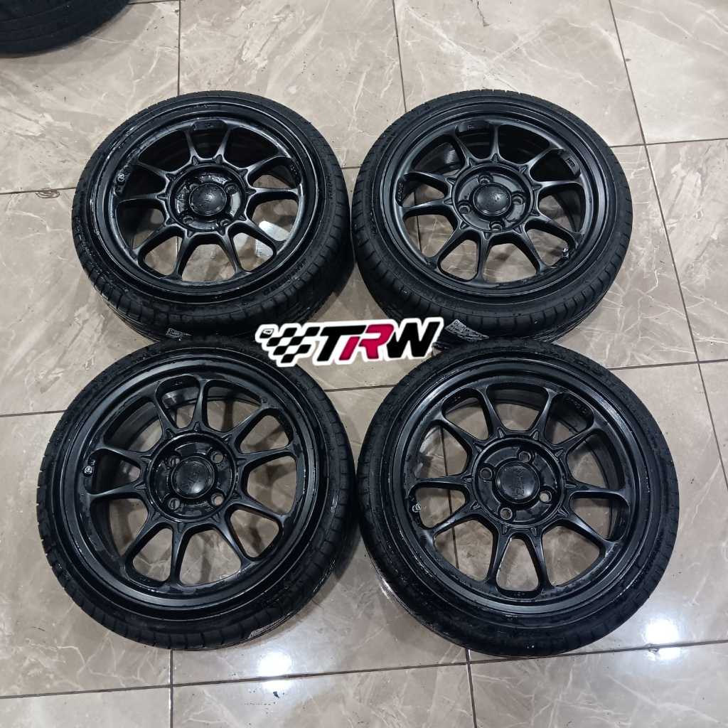 Paket Velg Ban Seken HSR DL Ring 15 Ban 195 50 r15 Agya Ayla Brio Jazz