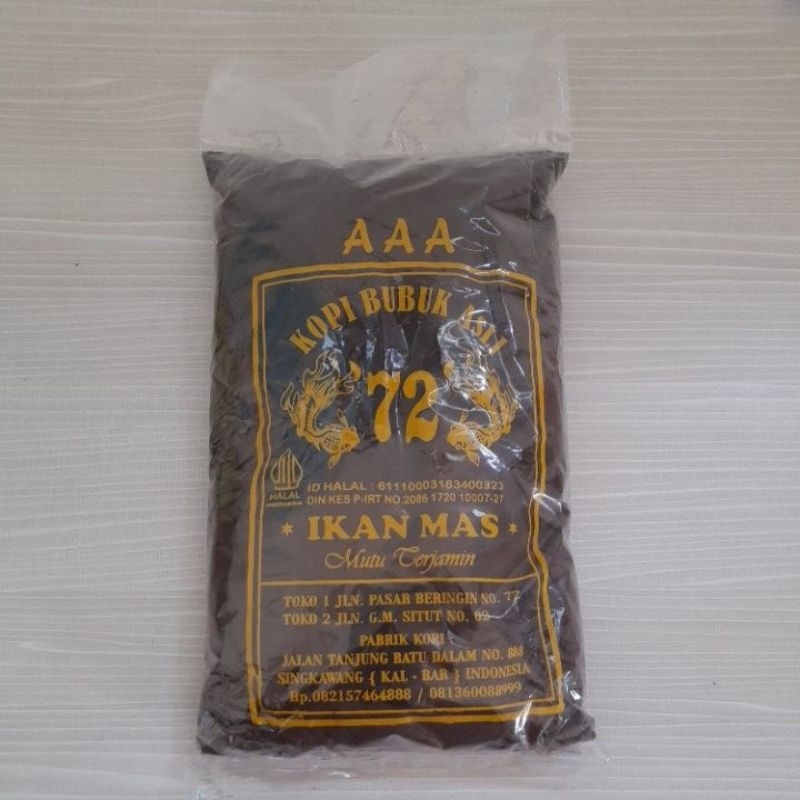 

Kopi Bubuk cap Ikan Mas asli Singkawang 1kg
