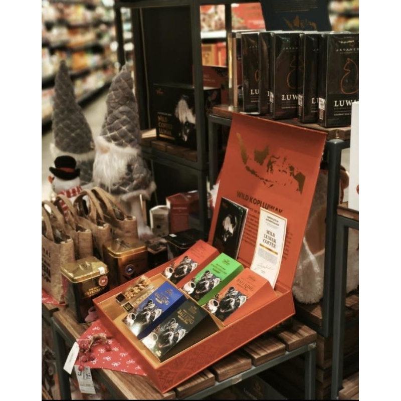 

Kopi Luwak Liar Isi 5 Mix Gift Box