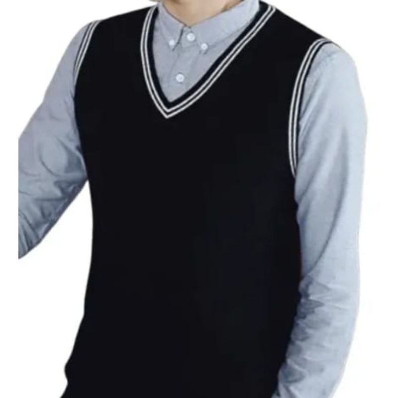 Rompi Rajut Korea Pria Wanita Murah