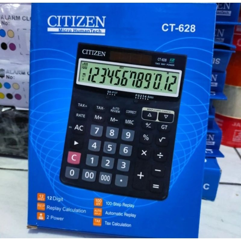 

Calculator Citizen Besar / Kalkulator Dagang 12 digit