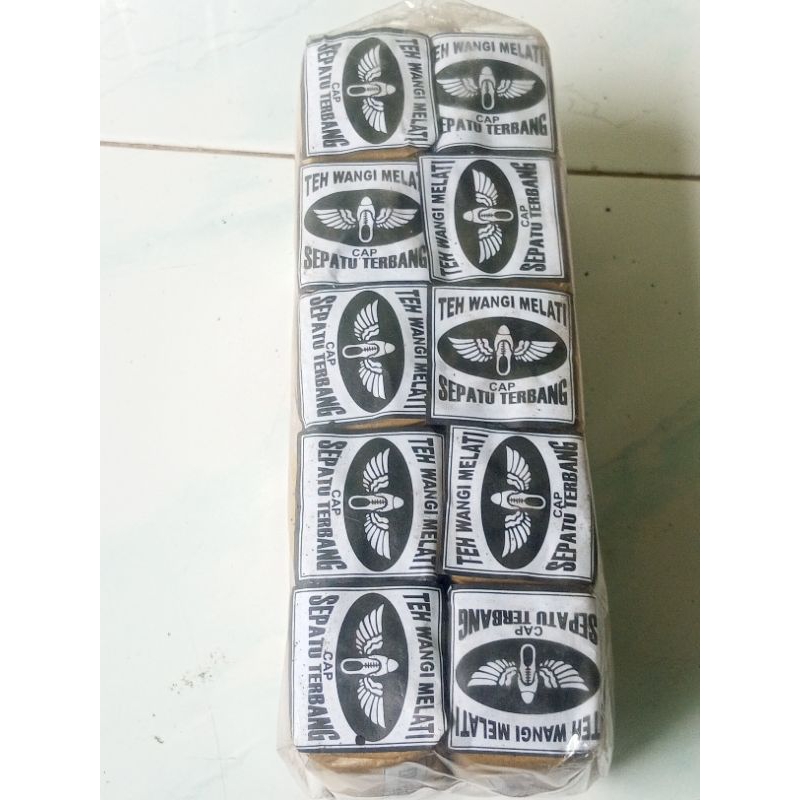 

teh tubruk sepatu terbang 1 slop isi 10pcs @50gram