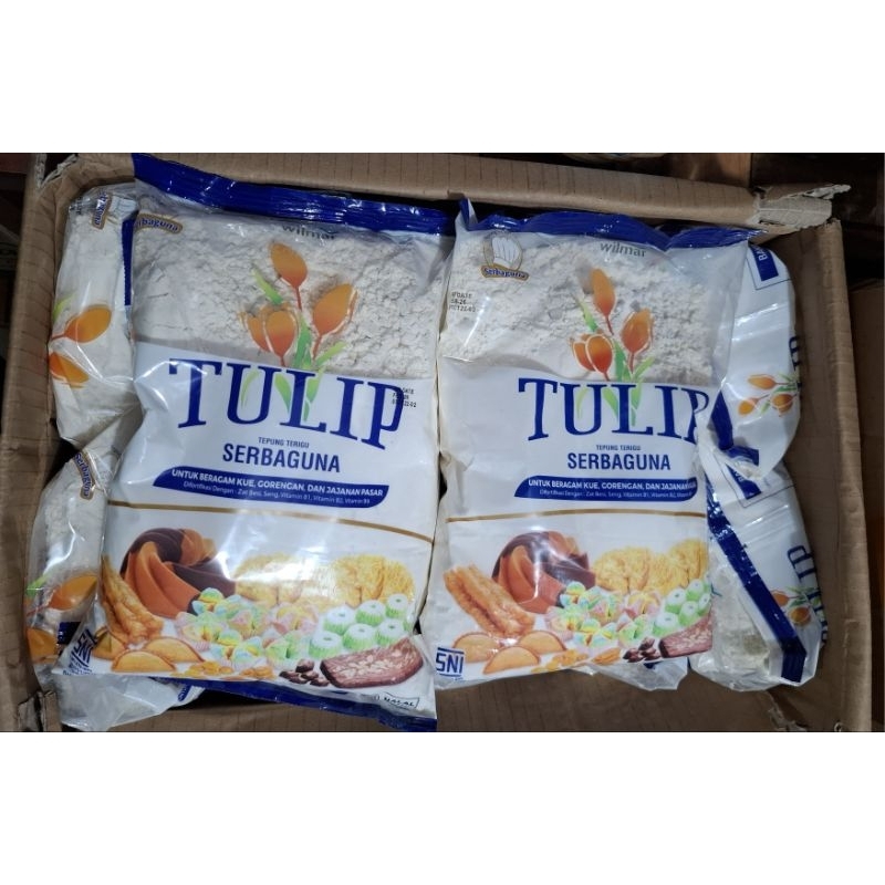 

Tepung Terigu Tulip 1kg 1 dus