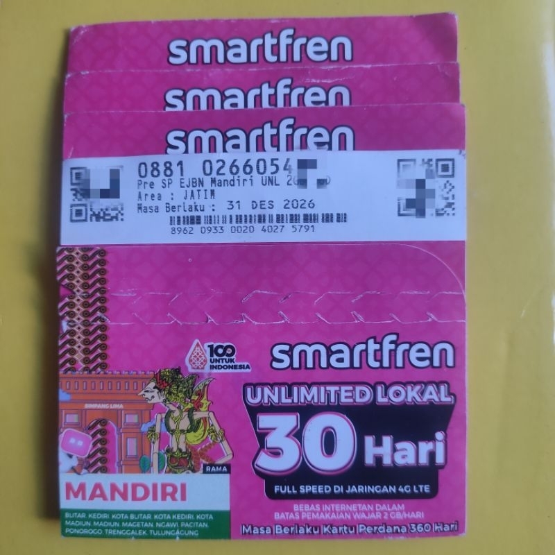 Smartfren Unlimited 30 Hari