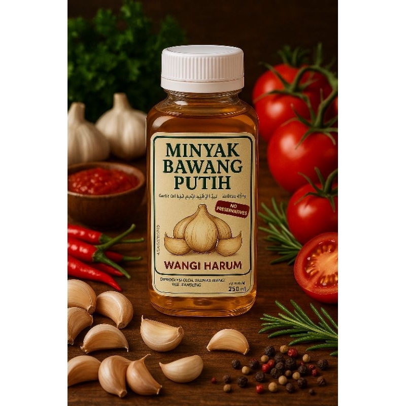 

Minyak bawang putih 250ml