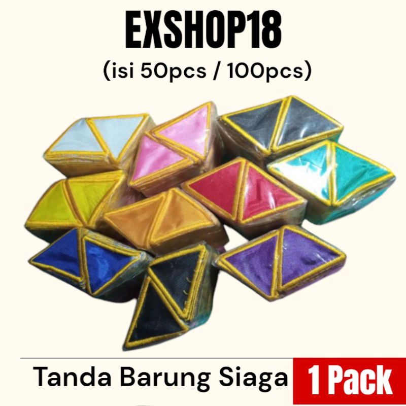 1pack Bed Barung Pramuka / Badge Barung Siaga / Bed Barung Pramuka SD / MI