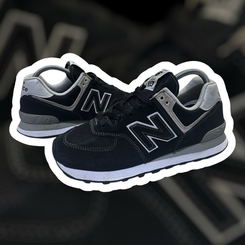 [ML574EGK] NB 574 'Classic Black' Size 41.5 Second