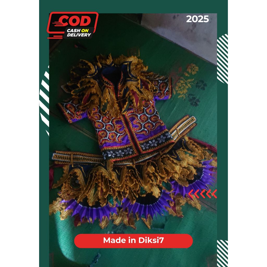 baju kostum gedruk rampak buto | bisa request susuai kinginan