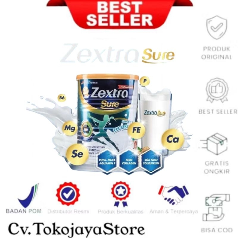 Zextra Sure Gold Susu Sendi Dan Tulang 1 Kaleng