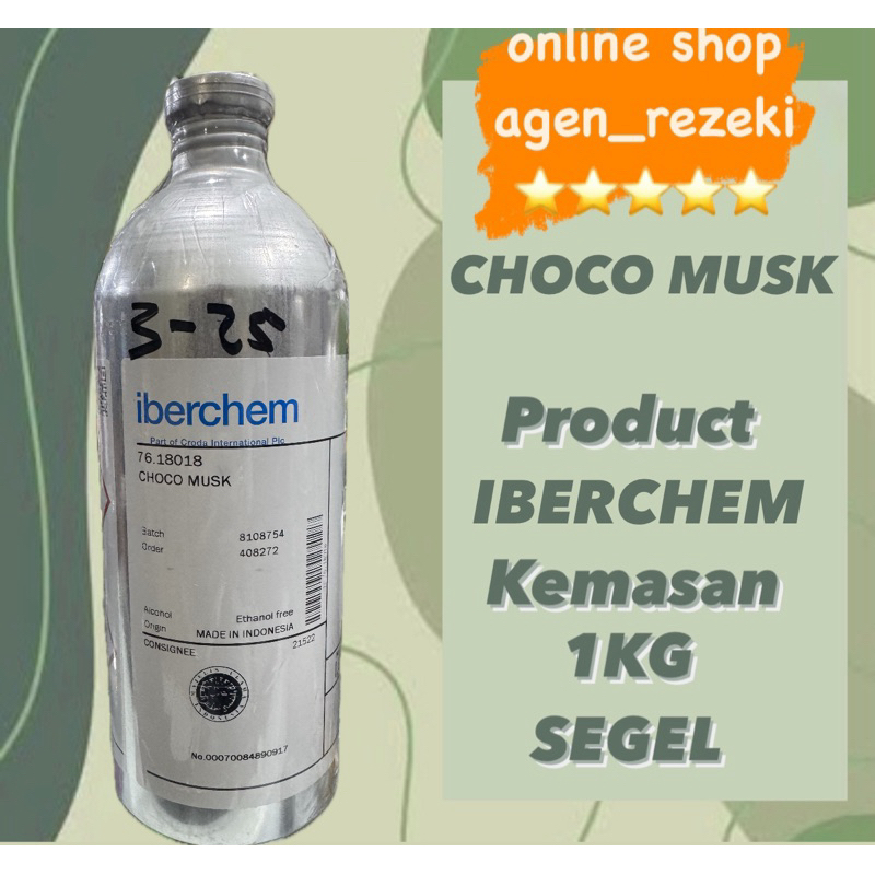 CHOCO MUSK BY IBERCHEM 1KG SEGEL