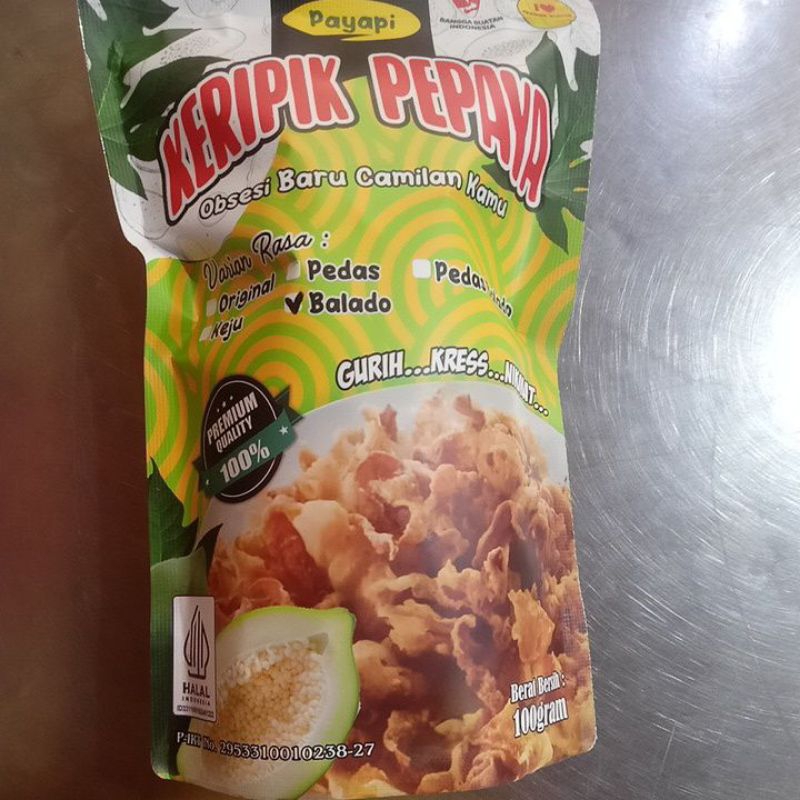 

Kripik pepaya | keripik pepaya