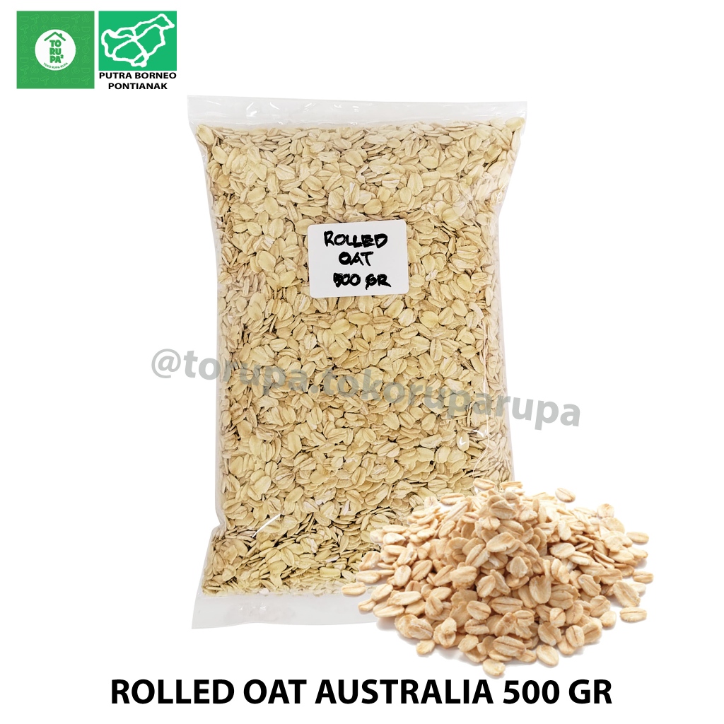 

Rolled Oat 500gr / Oatmeal Sereal Gandum / Quaker Oat / Oat Diet Ampuh / Sereal Diet Pengganti Makan