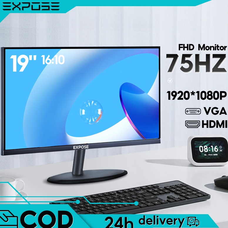 55BEST SELLER Monitor PC Monitor 19 Inch Monitor 24 Inch Gaming Monitor Kecepatan Refresh Tinggi HDM