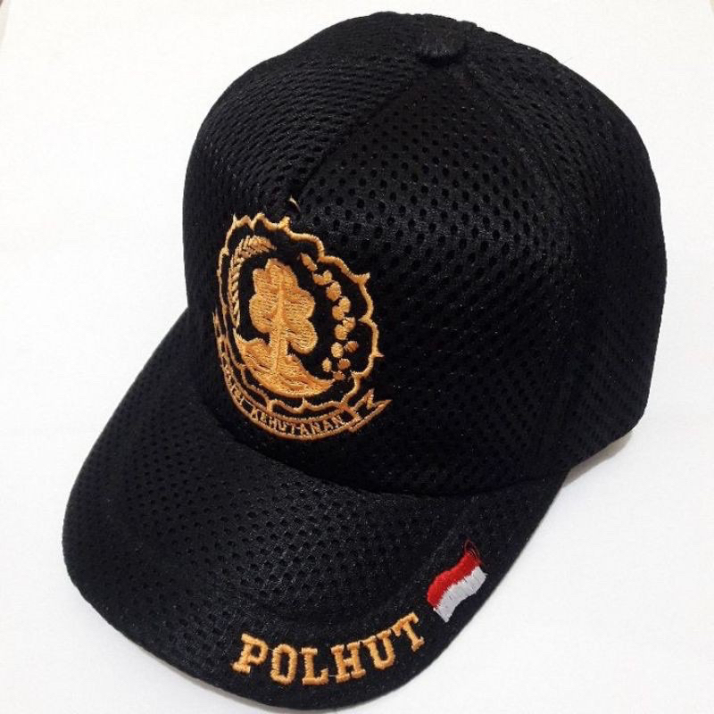 topi dinas polhut / topi dinas polisi hutan full birdir