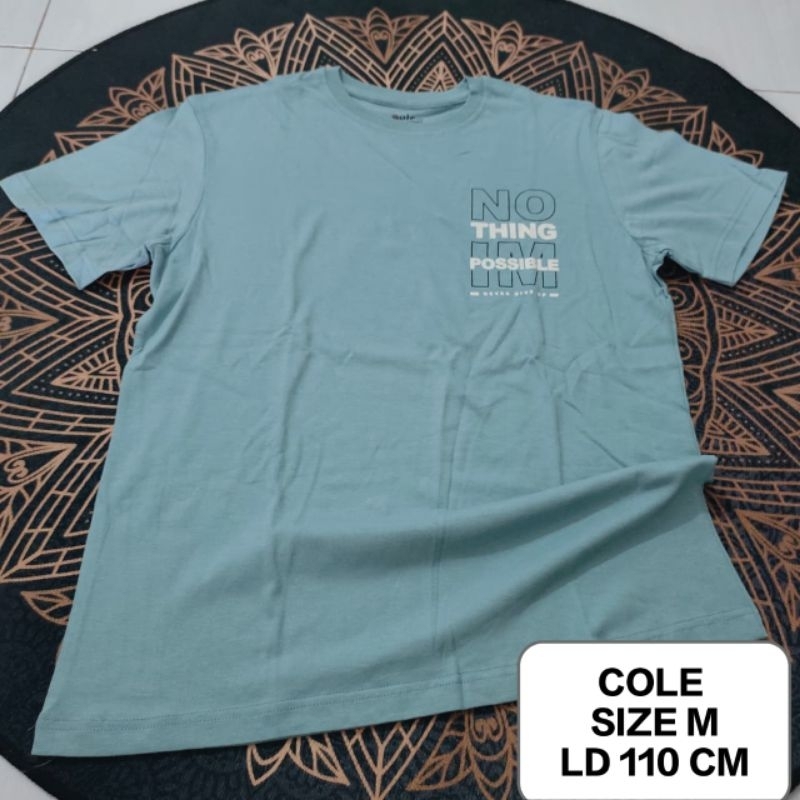 kaos oblong dewasa COLE