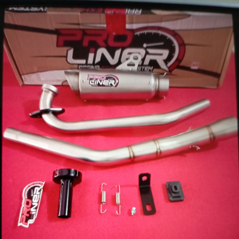 Knalpot Vixion Nvl Advance+dbkiller(bisa suara racing and standar)Tipe Titan Original Proliner