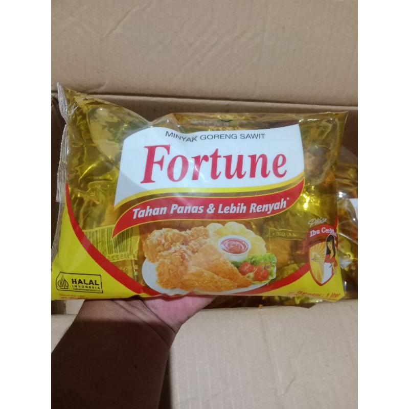 

Minyak Goreng Fortune 1000 ml Bantal