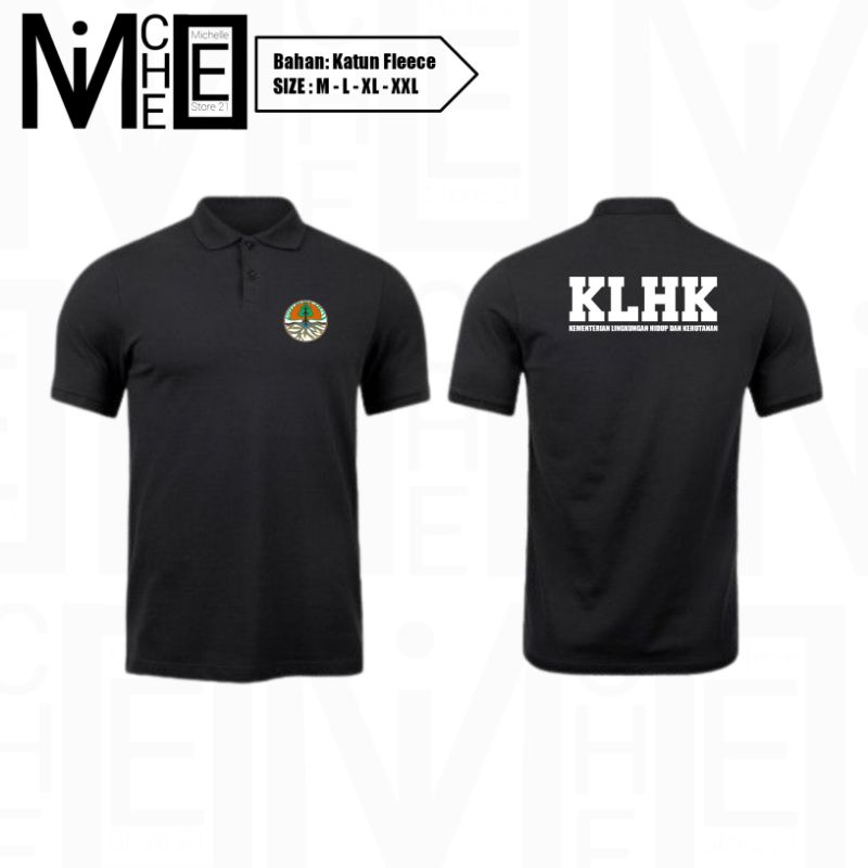 KAOS POLO KLHK KEMENTERIAN LINGKUNGAN HIDUP DAN KEHUTANAN