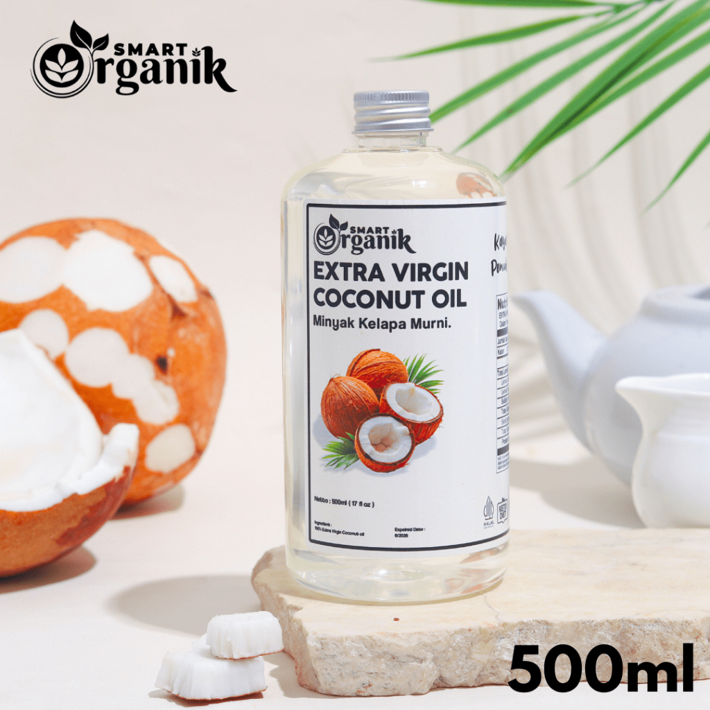 

SMART ORGANIK - Extra Virgin Coconut Oil EVCO Minyak Kelapa Murni Asli 100%