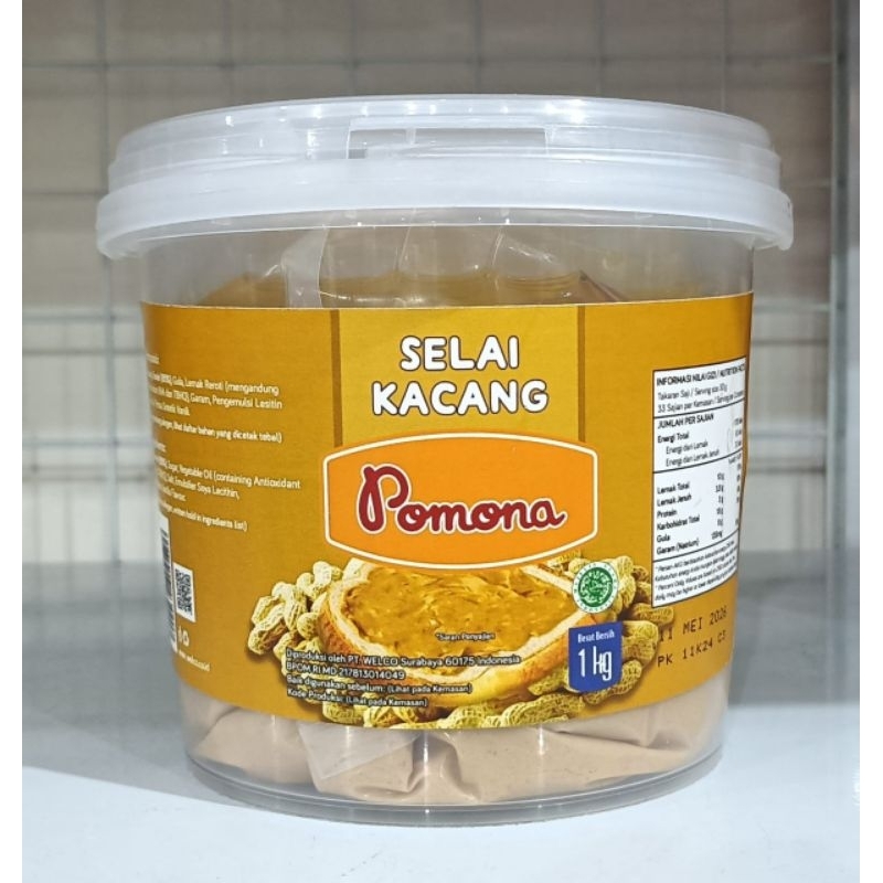 

POMONA SELAI KACANG 1KG (Olesan/ Isian roti)