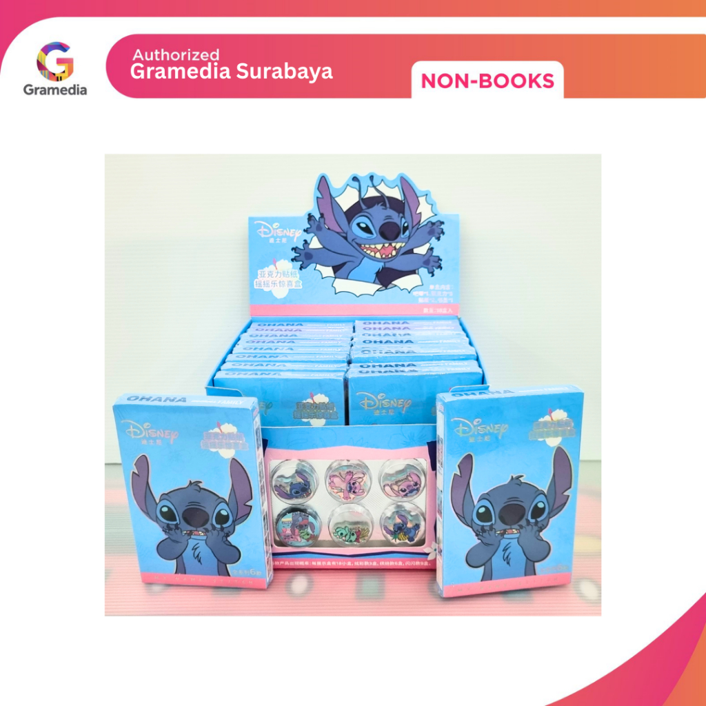 

Gramedia Surabaya - STITCH SERIES SHAKE STICKER SURPISE BOX - 18 DSRN02221