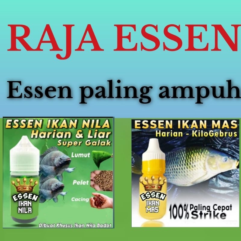 ESSEN IKAN NILA DAN IKAN MAS