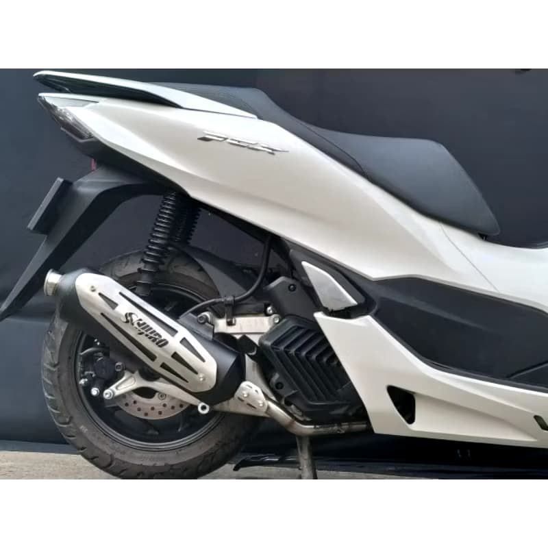 Knalpot Standar Racing Shijiro PCX 150 PCX 160 Tipe M2 Oval