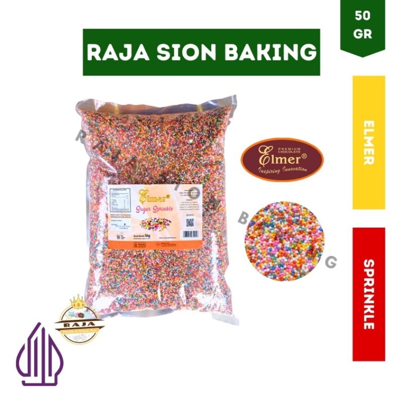 

Sprinkle Elmer 50GR / Sugar Sprinkle Rainbow