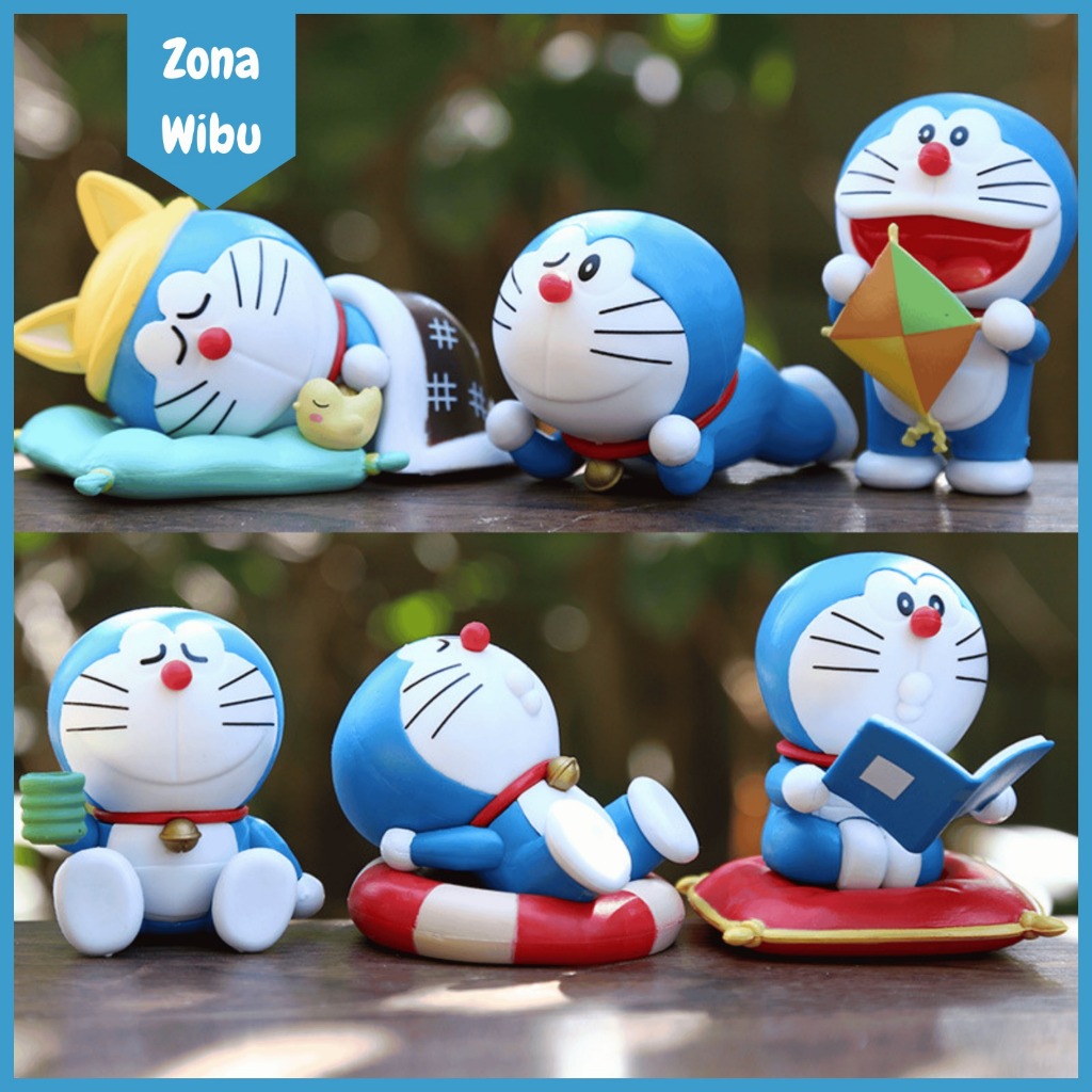 Blind Box Figure Doraemon - Kotak Buta Doraemon - Blind Box Random 1 PCS - Toko Anime