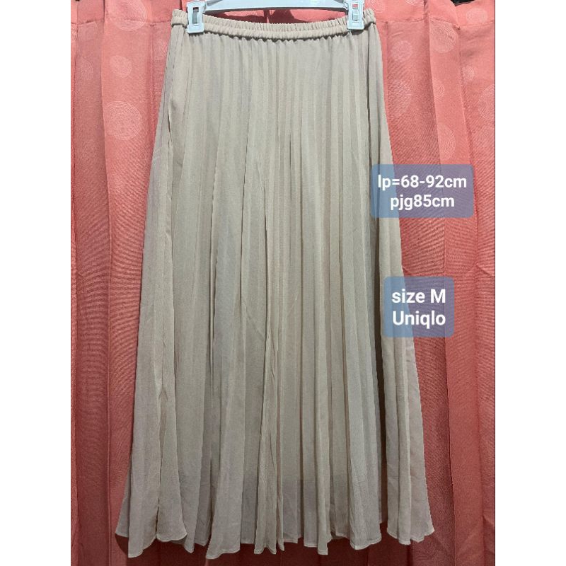 Rok plisket Uniqlo