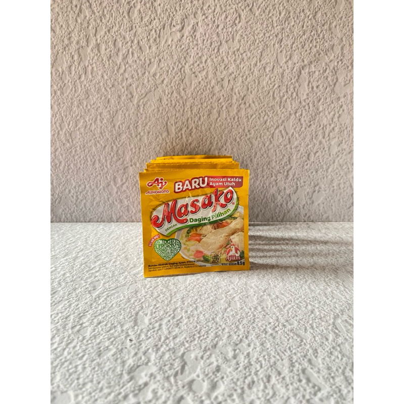

Masako Ayam 1 renceng / 12 sachet kemasan 9gr