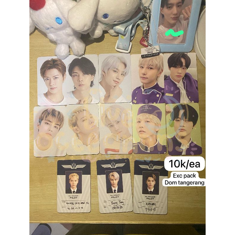 Photocard pc season greeting nct 127 dream wayv 2021 johnny yuta jungwoo renjun chenle ten hendery y