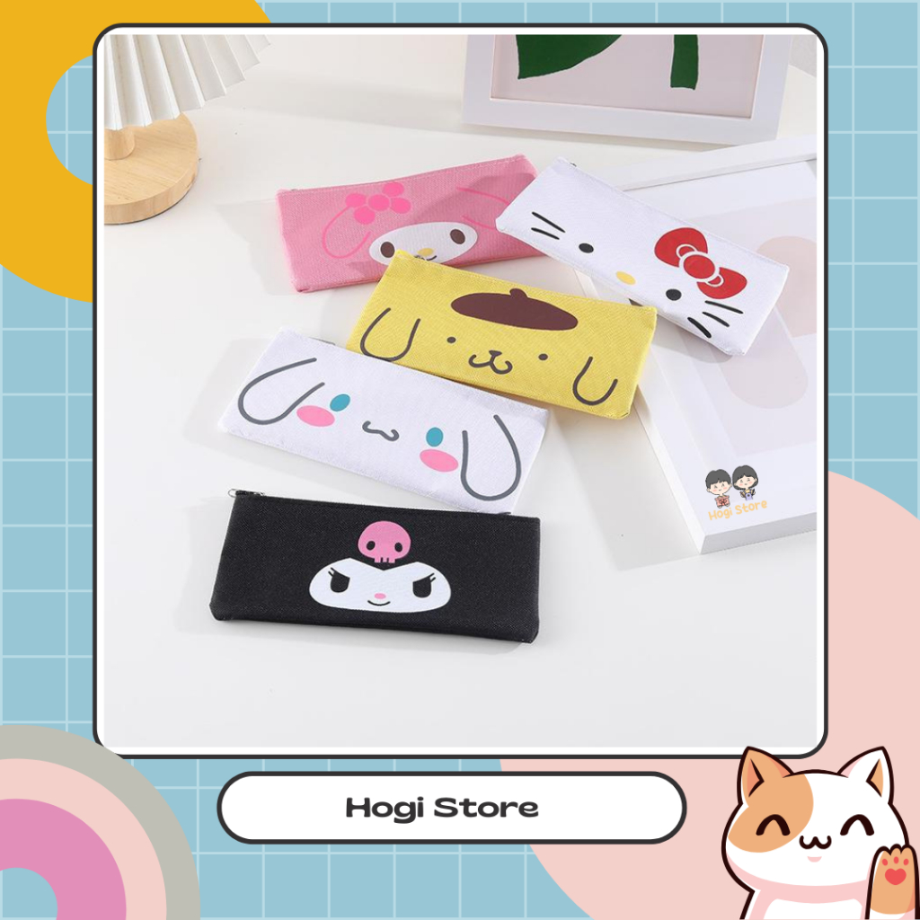 

Tempat Pensil Anak Pouch Karakter Sandrio Murah
