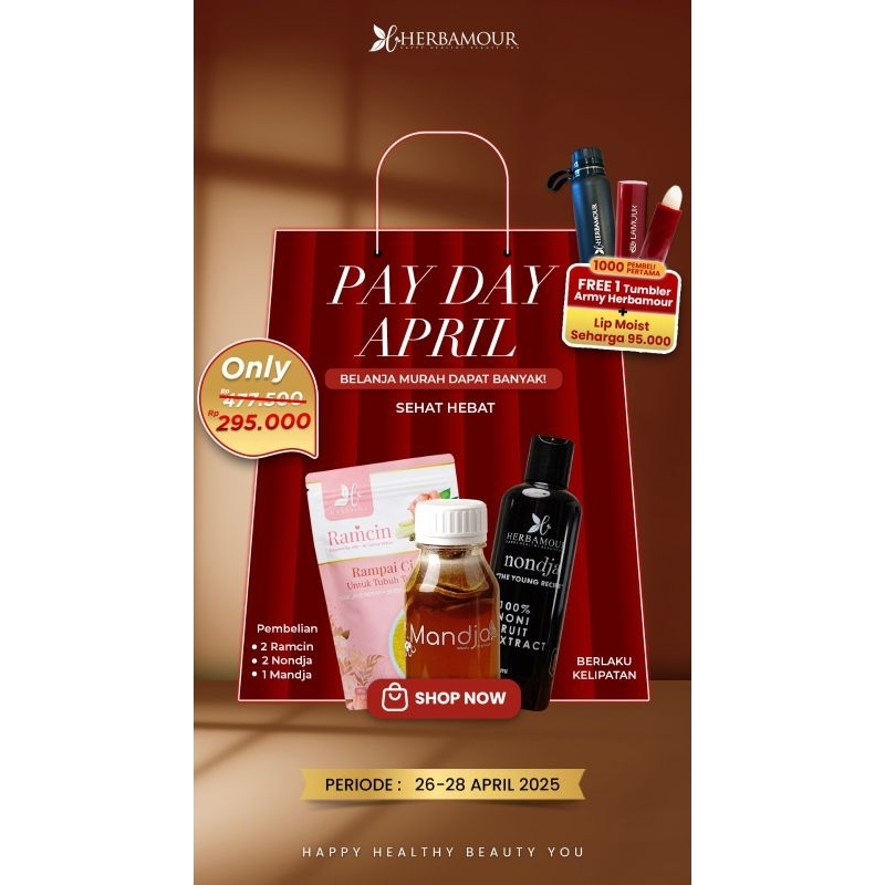 

PROMO PAY DAY SEHAT HEBAT HERBALOV