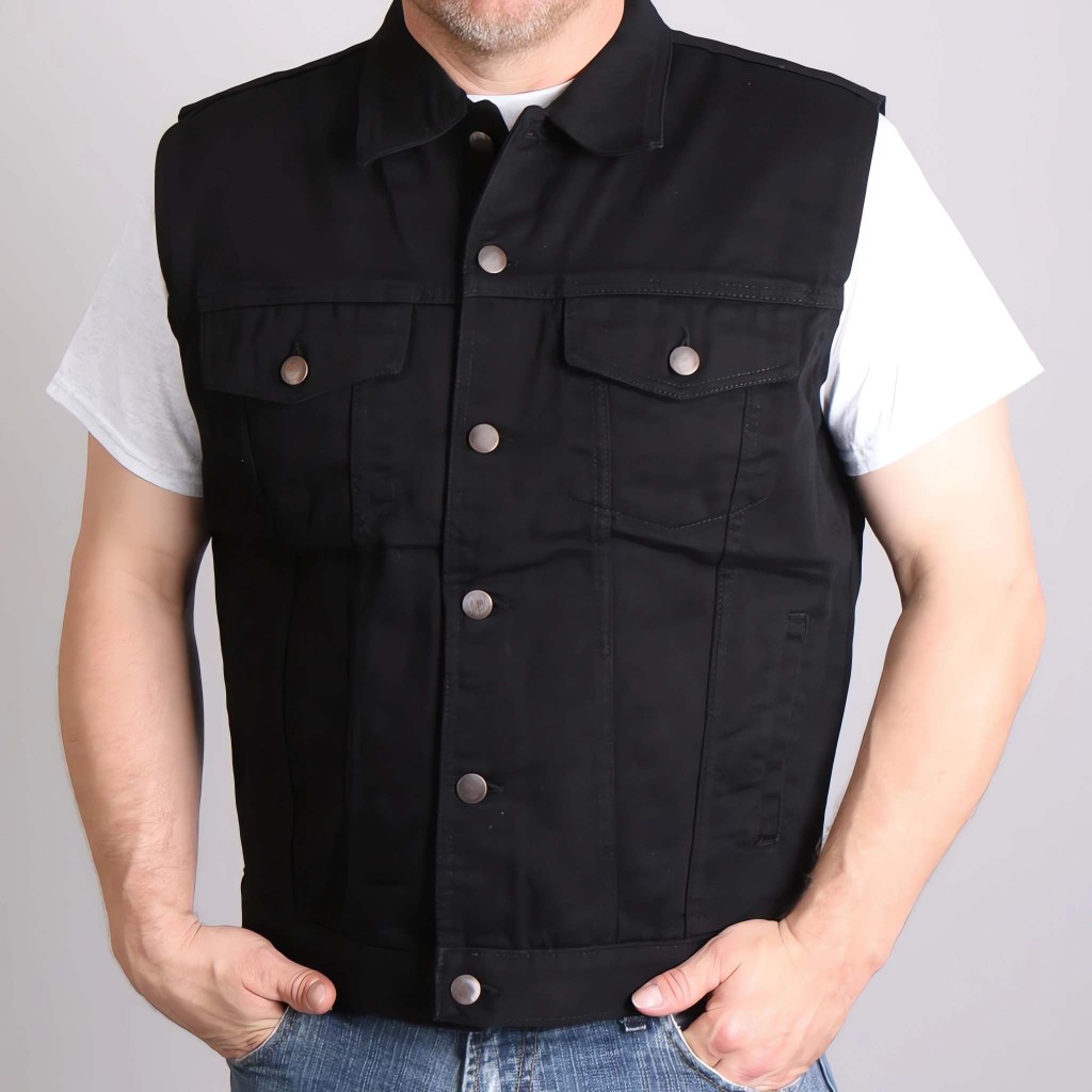 ROMPI JEANS DENIM PRIA HITAM GELAP - HOUSE OF PATCH