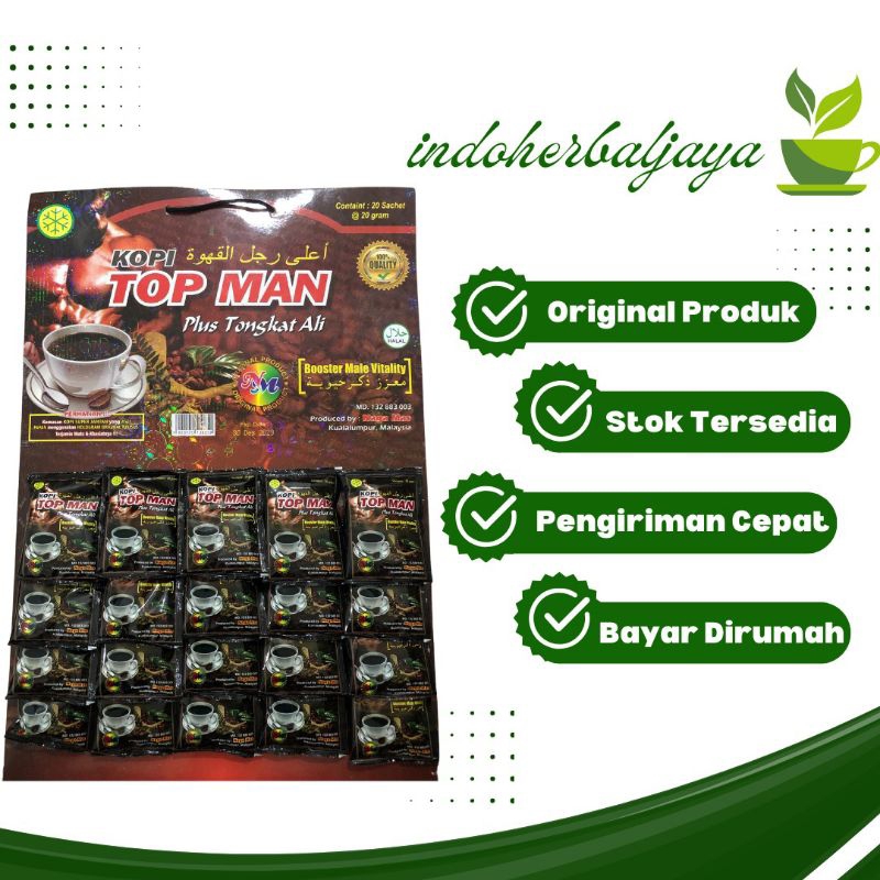 

Kopi Papan Topman Asli Original 20 Saset